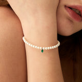 4mm Mermaid Cotton Pearl Bracelet