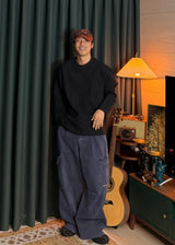 Pig Dying D-Ring Cargo Pants 