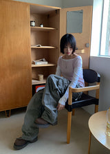 (UNISEX) フィールドボタンカーゴパンツ (3color)