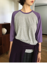 コージー ラグラン スリーブレス Tシャツ (7color)