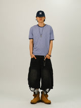 OD Color Block Ringer 1/2 T 