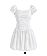 Aveline Ruched Bubble Dress