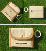 【MADE】Fabric Mini Card Wallet - M