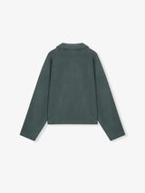OVERSIZED PRINTED FLEECE