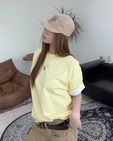Ed High-Density Roll-Up Color Matching Short Sleeve Tee