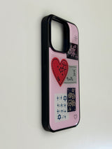 quilted patch epoxy phone case