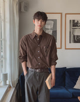 Konen Cotton Basic Long Sleeve Shirt