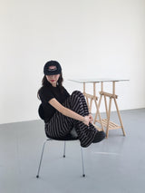 デイリークロップ半袖Tシャツ (10c)