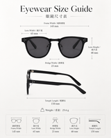 Ice Blue Transparent Frame Sunglasses
