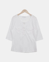 Naan Two-Pocket 7-Sleeve T-Shirt