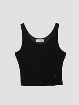 NUBASIC TENCEL HALF T-SHIRT SET BLACK