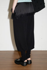 Leg Warmer Sweatpants (Black)