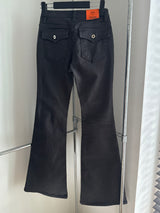 Lux cotton bootcut pants (2 colors)