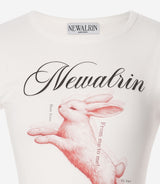 NEWALRIN バニープリント半袖トップス