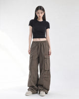 (UNISEX) Quatre Poches Wide Cargo Pants