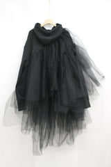Frill Logo Hoodie