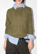 CINNAMON CABLE KNIT