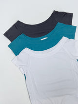 レナ ボートネック 半袖Tシャツ