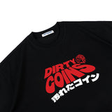 DirtyCoins ウェイビーロゴtシャツ
