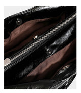 Y2K Stud Buckle Moto Hobo Shoulder Bag