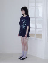 CRAYON FRUIT T-SHIRT (APPLE NAVY)