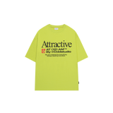 アトラクティブグラフィックオーバーフィットTシャツ