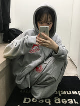[SET]ルルユニコーンオーバースウェットフーディージップアップ(3c)