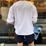 LMN ポルトンスピマスリットロングスリーブtシャツ