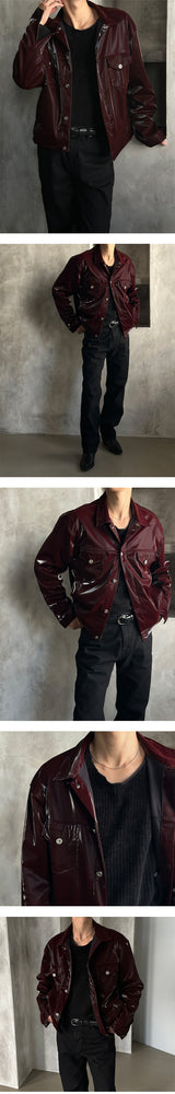 [UNISEX] ベルベットラウンドカッティングニット (4color)