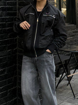 Banded ma-1 windbreaker