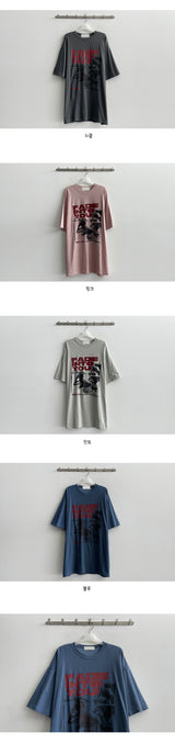 Rusher Pigment Oversized Fit Short Sleeve Tee
