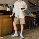 LMN ニアパッチバミューダハーフパンツ (4 colors)