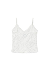 fl lace top (white)