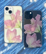 pressed flowers : lily