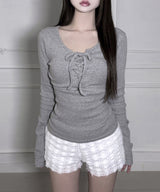 Able Eyelet Top (3colors)