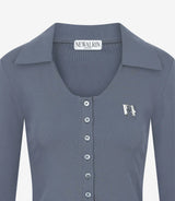 NEWALRIN Classic Button Shirt Top