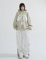 Smoking pigment overfit hoodie