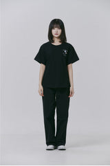 FMW フラワーロゴ Tシャツ (W) - ホワイト