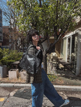 Multi-Utility Leather Bag