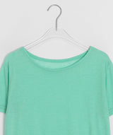 26SS★ [BAONHAUS] セイディンテンセルレイヤード半袖Tシャツ