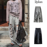 Ruby Vintage Washing Damage Pants