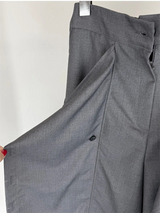 BUTTON TWO-WAY BERMUDA SLACKS (3C)
