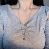 object ring point necklace