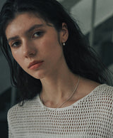 [925 silver] Deux.silver.197 / pendu pearl earring (silver)