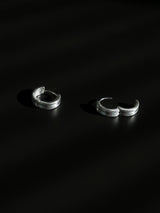 [925silver] ワンタッチマットピアス