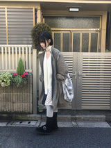 dot corduroy skirt