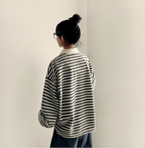 Momo Dangala Loose Fit Collar Sweatshirt