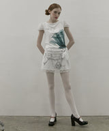 プレシャスキーレーススカート White