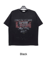 ハウウッド ヴィンテージ スプラッター ショートスリーブTシャツ