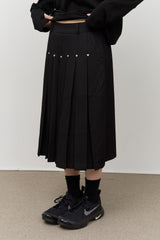 (W) Luna Pleats Skirt